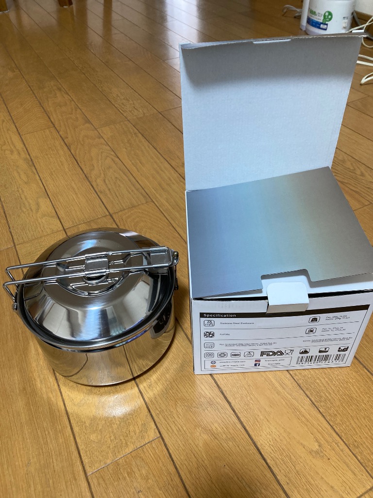 日本正規品】FIREMAPLE Antarcti Stainless Kettle ＆ Pot Set 3