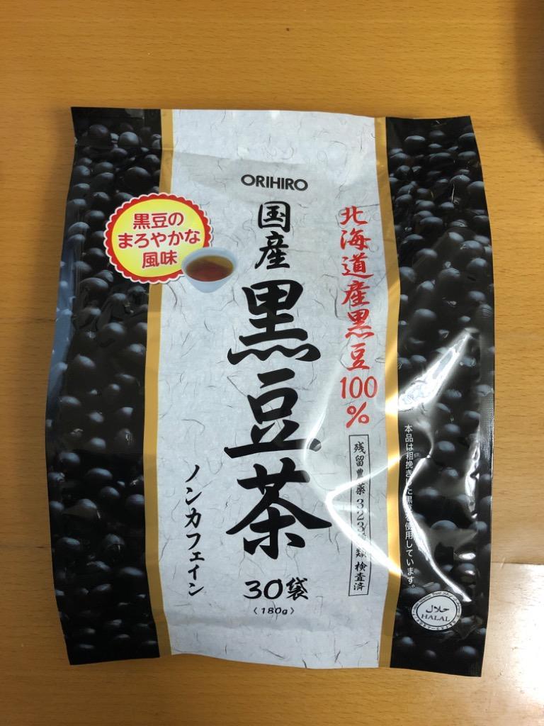 ORIHIRO オリヒロ お茶 国産黒豆茶100% 6g×30袋 orihiro 茶