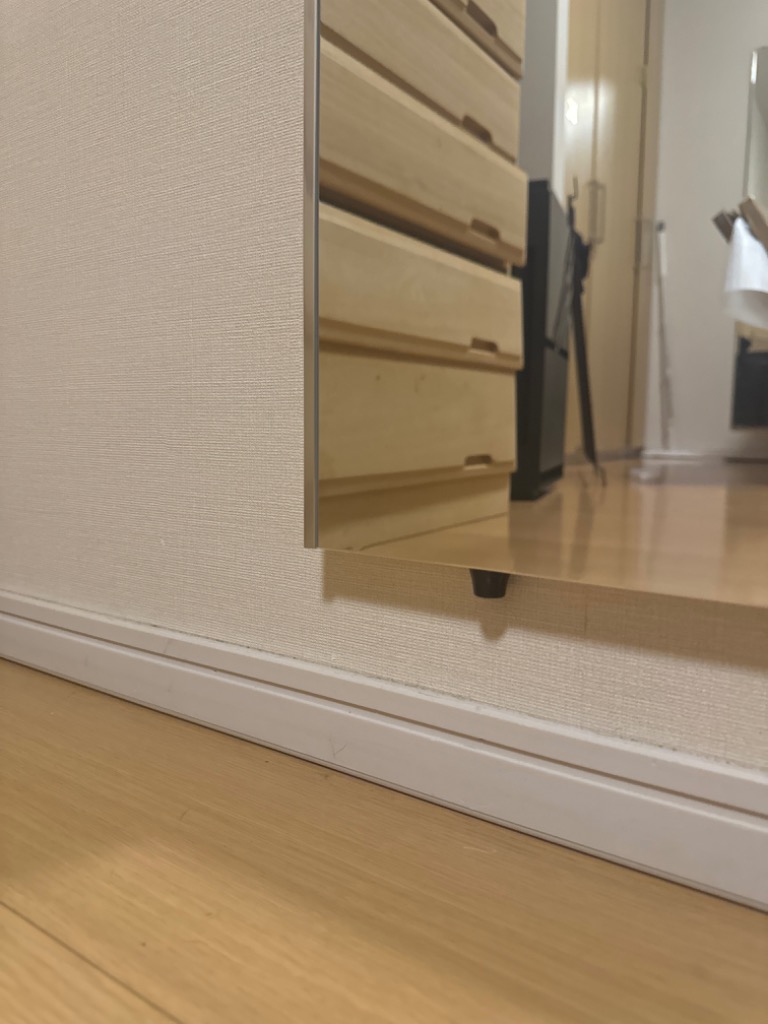 割れない鏡 フィルムミラー ダンス 鏡 全身鏡 姿見 壁掛けミラー