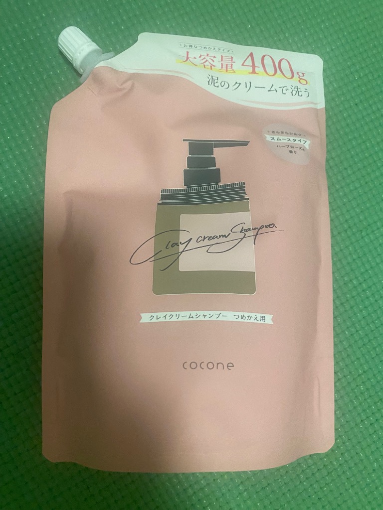 Cocone 泥のクリームシャンプー 400g 楽天市場】【お買い物マラソン最大47倍】ココネ クレイクリーム