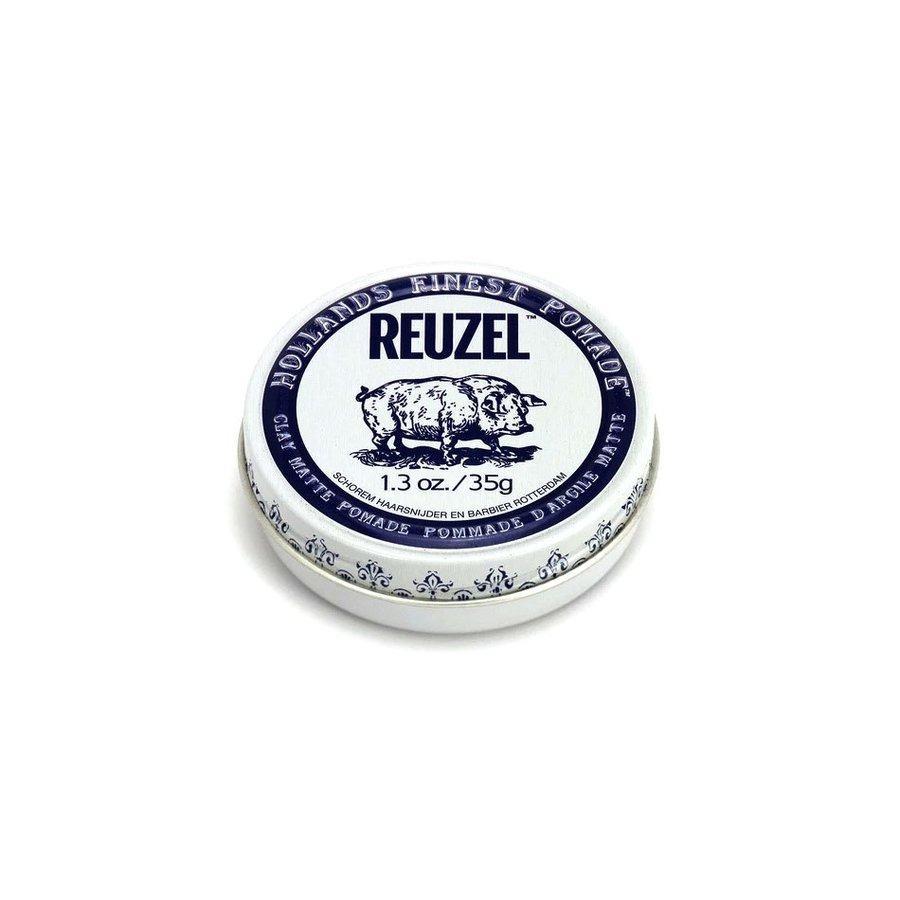 【新品未使用】REUZEL クレイマットポマード 340g 4個セット REUZEL (ルーゾー) CLAY MATTE POMADE 35g ポマード マット