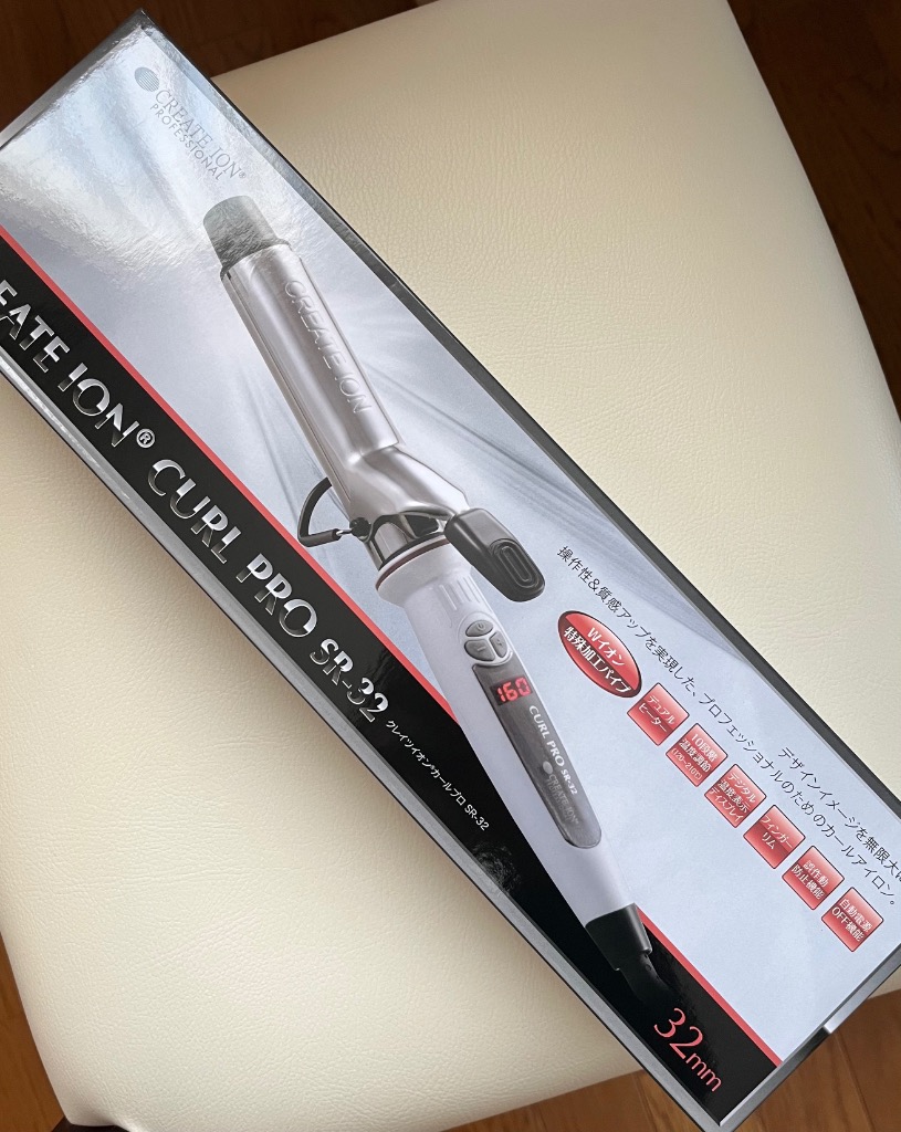 ヘアアイロンクレイツG15PRO CREATEs クレイツ イオン ヘアアイロン イオンカール プロ 32mm