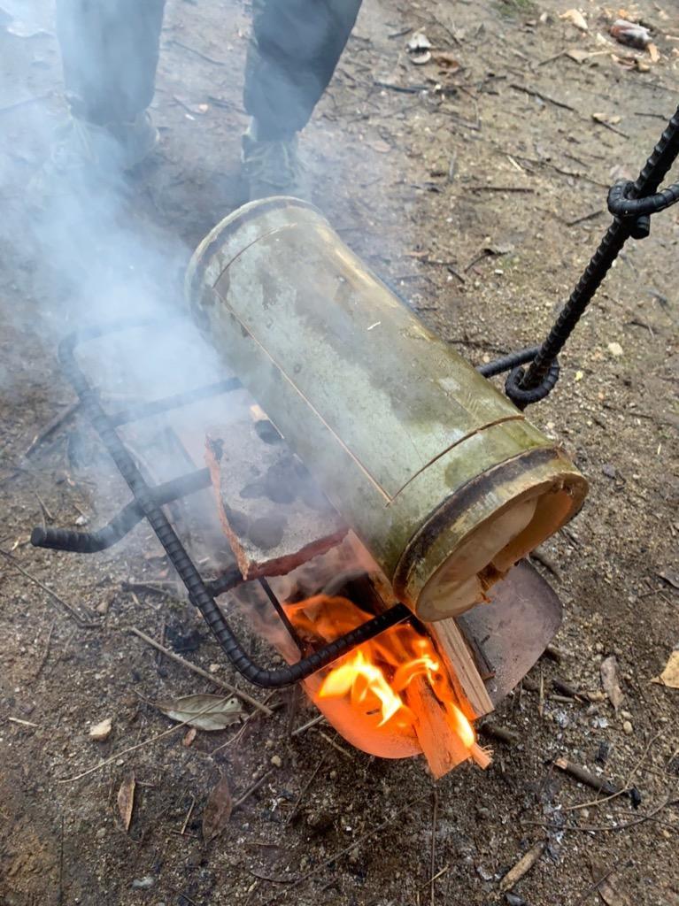 男前 無敵の焚き火フック セット 焚き火台 ハンガー ゴトクフック ポットハンガー ランタンスタンド アイアン アウトドア キャンプ ブッシュ