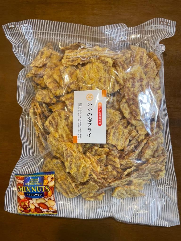 訳あり いかの姿フライ折れ 1000g チャック付き袋 お得品 1kg 送料無料沖縄・離島を除く :4974124088908:つまみ蔵  Yahoo!店 - 通販 - Yahoo!ショッピング