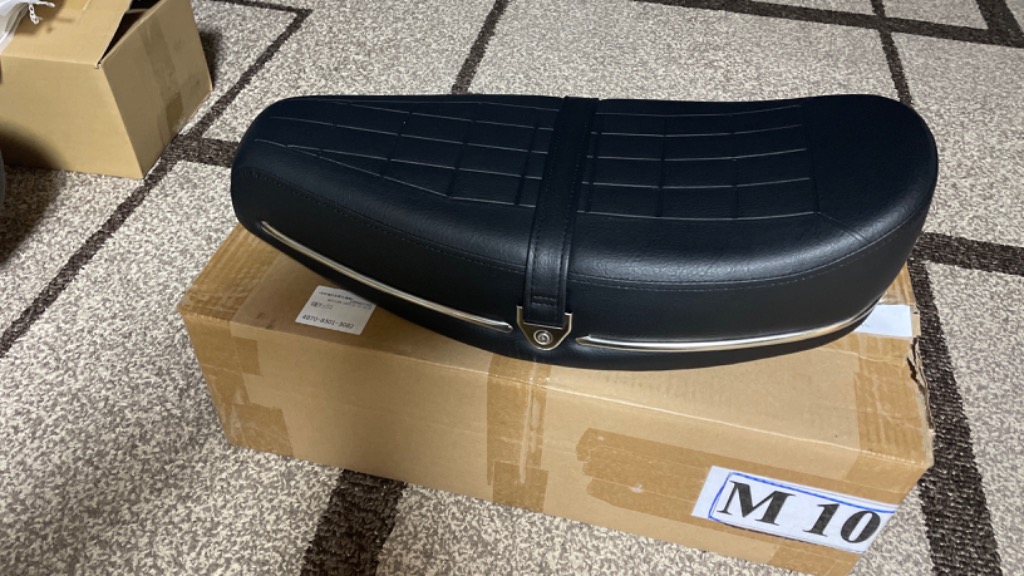 ミディシート M10 黒 K0風 53cm スーパーカブ デラックス