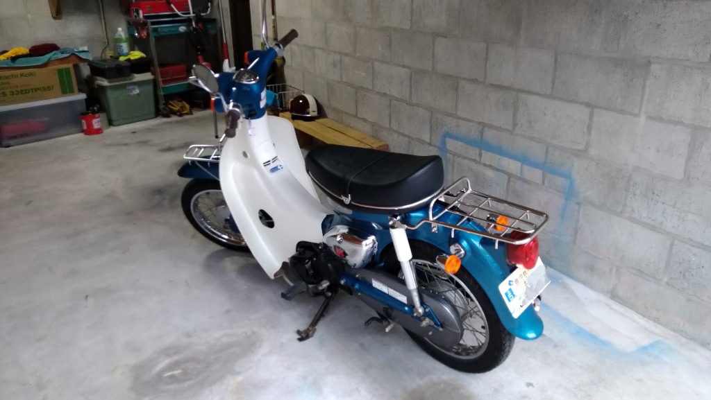 ミディシート M10 黒 K0風 53cm スーパーカブ デラックス