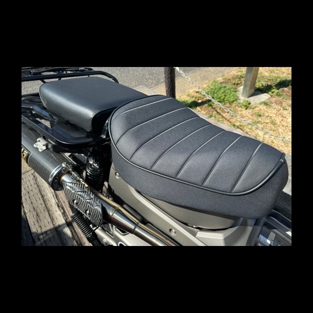 高品質・国内縫製 ホンダ ハンターカブ CT125 JA55 JA65 サドル 高品質・国内縫製 ホンダ ハンターカブ CT125 JA55 JA65 サドル