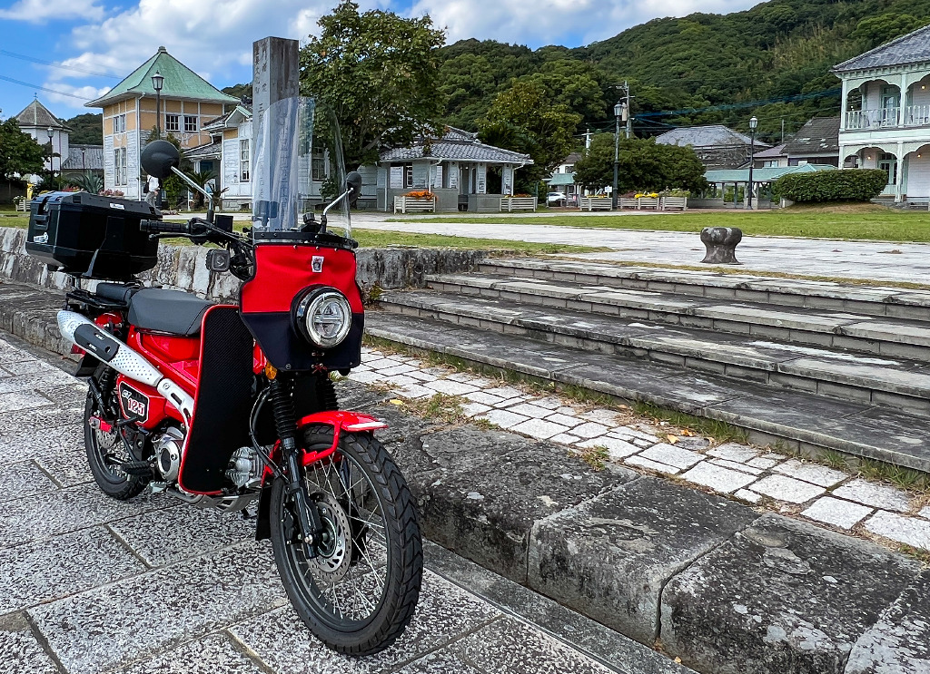 ホンダ CT125専用 旭風防 ウインドシールド ハンターカブ125用 JA55