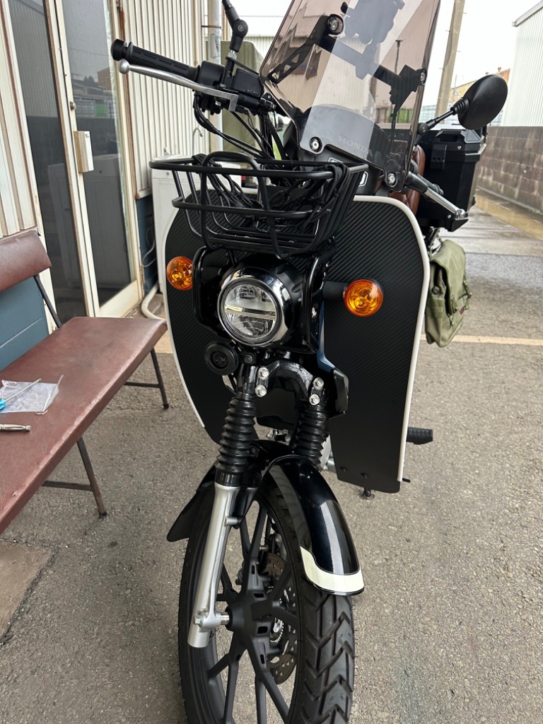 旭風防 旭精器 af ホンダ クロスカブ110 JA60専用 CUB-02-W レッグ風防