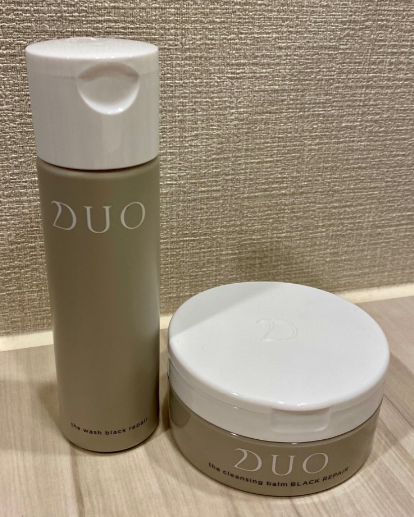 デュオ 洗顔 クレンジング 2品セット DUO 公式 ザ クレンジングバーム ブラックリペア 90g & ザ ウォッシュ ブラックリペア 40g  正規品 メイク落とし 母の日