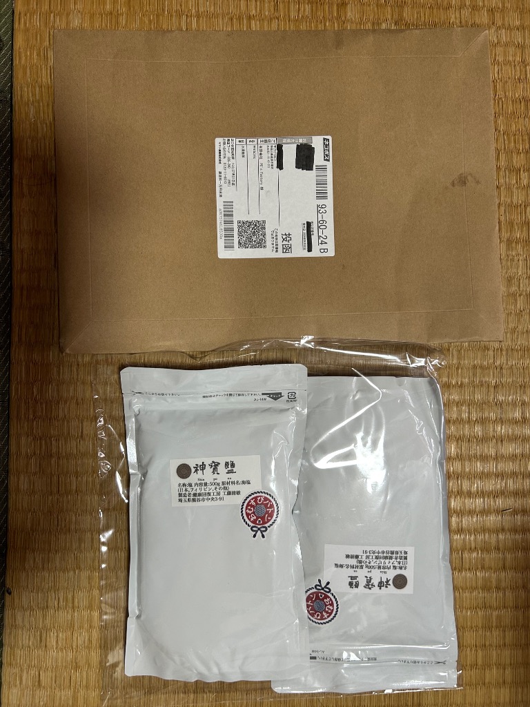 神宝塩 しんぽうえん 500g : ピーオーズファクトリー - 通販 - Yahoo