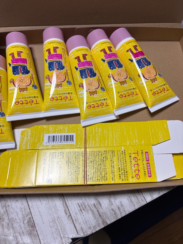 テッテ 王様のハンドクリーム 3個セット Tette 65g ギフト