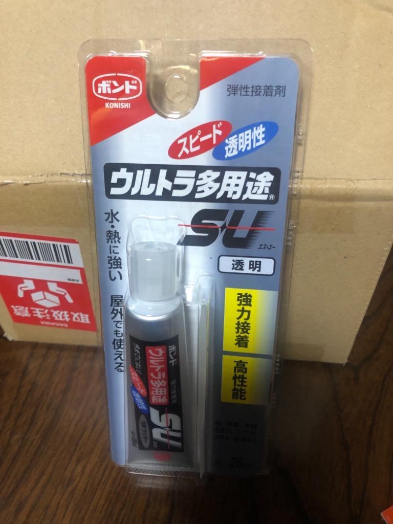 コニシ ボンドウルトラ多用途ＳＵ ２５ｍｌ クリアー（4592） :kon-4592:PAINT AND TOOL - 通販 -  Yahoo!ショッピング