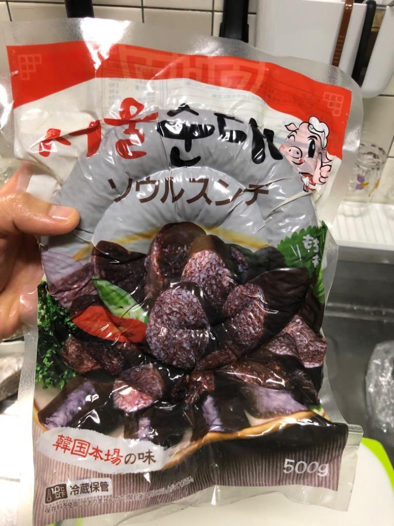 冷蔵]『ソウル』スンデ(500g)自家製 軽食 加工食品 韓国料理 :p3009:八道韓国食品 - 通販 - Yahoo!ショッピング