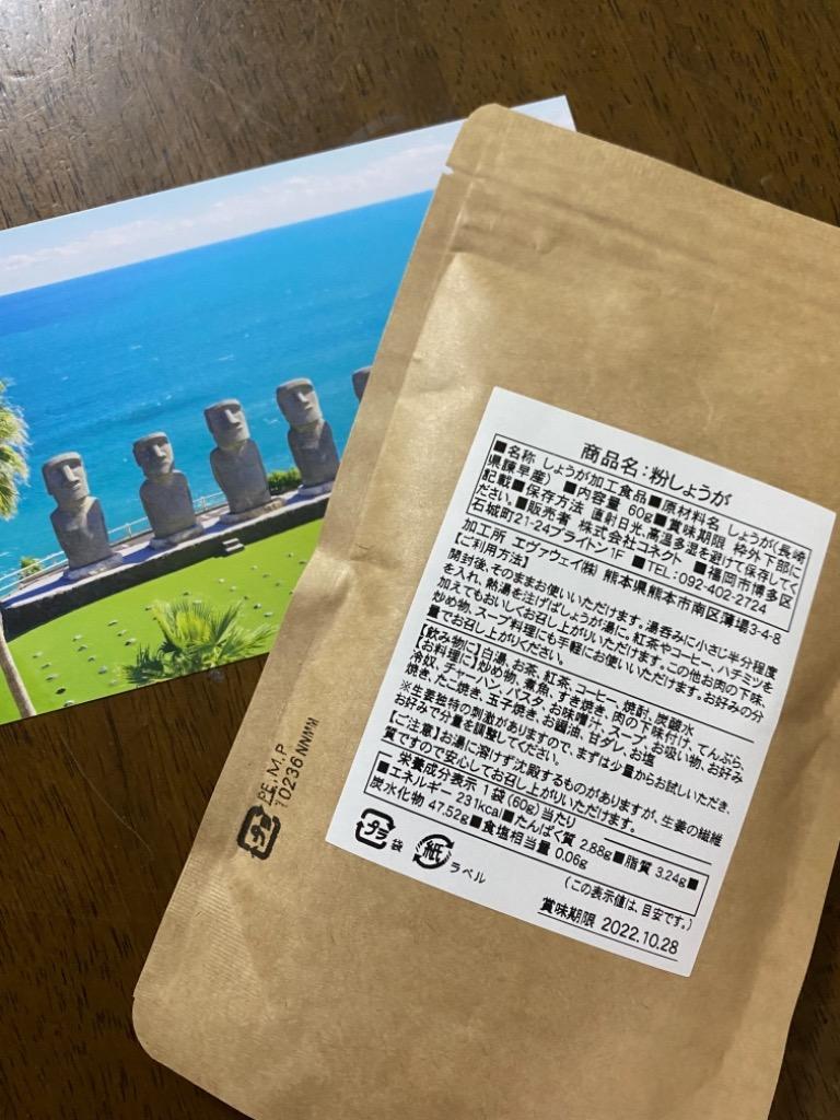 期間限定セール 生姜 長崎県産 しょうが パウダー 60g×1袋 純度100% 長崎県諫早産の生姜をまるごと低温乾燥 送料無料  :ginger-001:九州からの贈り物 ヤフー店 - 通販 - Yahoo!ショッピング