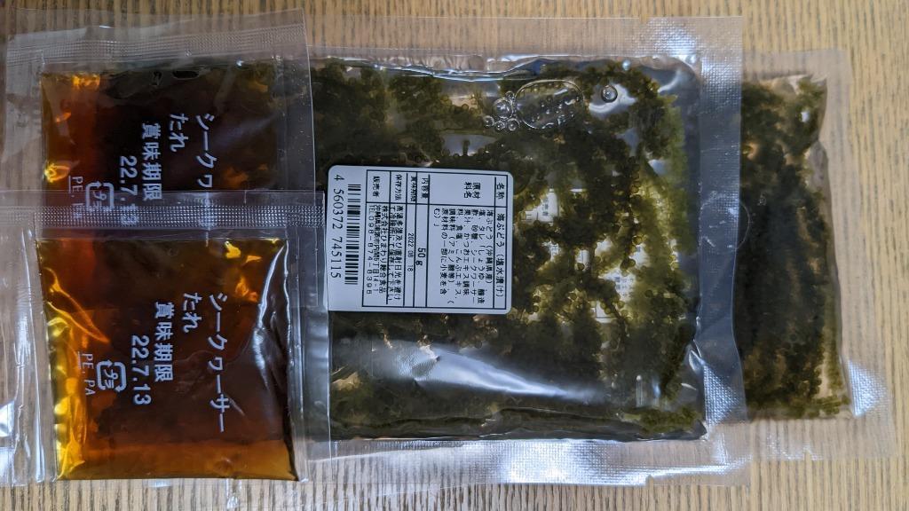 産地直送 沖縄の海の宝 プチプチ食感 沖縄県産 海ぶどう(茎付き)50g×2袋 塩水漬け 海藻 おつまみ 海ブドウ 食品 土産 ぽっきり 得トクセール  送料無料 :umibu02-np:九州からの贈り物 ヤフー店 - 通販 - Yahoo!ショッピング