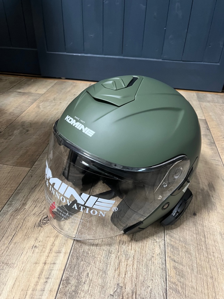 【公式サイト】正規ブランド品通販 HK-172 コミネ FL ジェットヘルメット FRP コンポジット セキュリティ・セーフティ