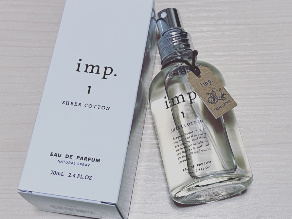 imp. インプ. 1 シアーコットン オードパルファム スプレー 70ml 女性 