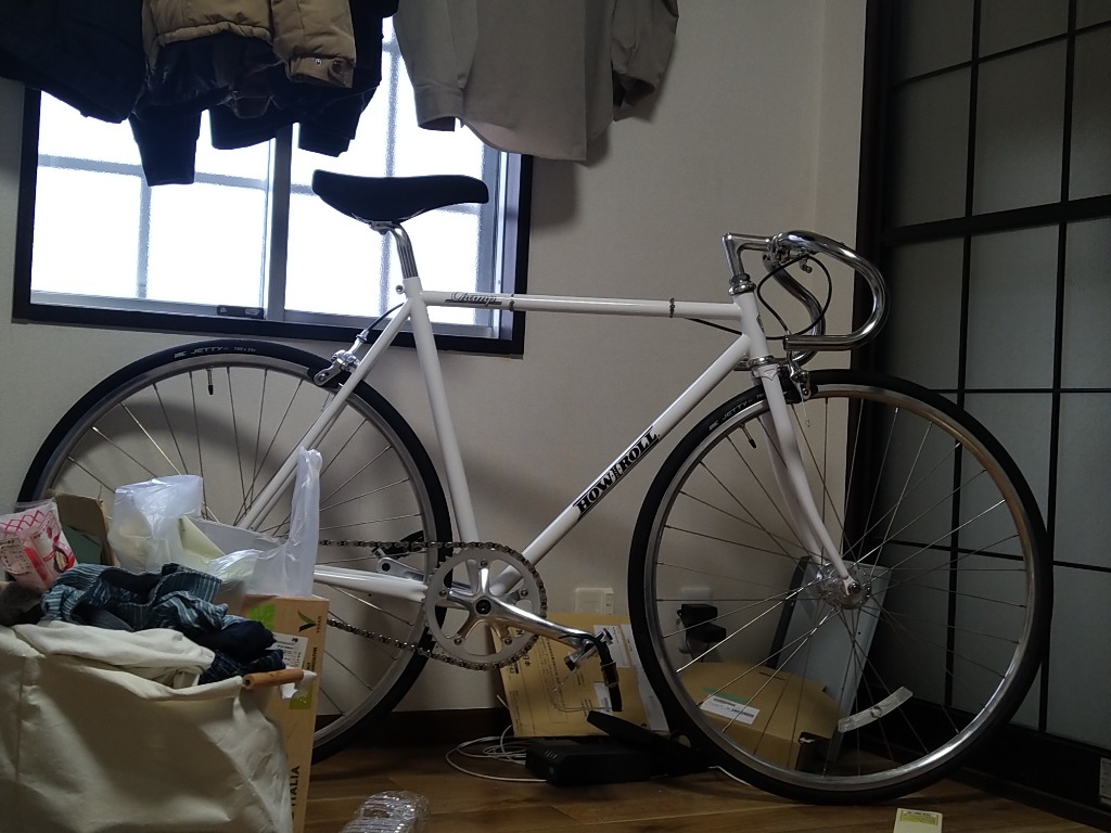 HOW I ROLL ハウアイロール Champ / White チャンプ 自転車 完成車