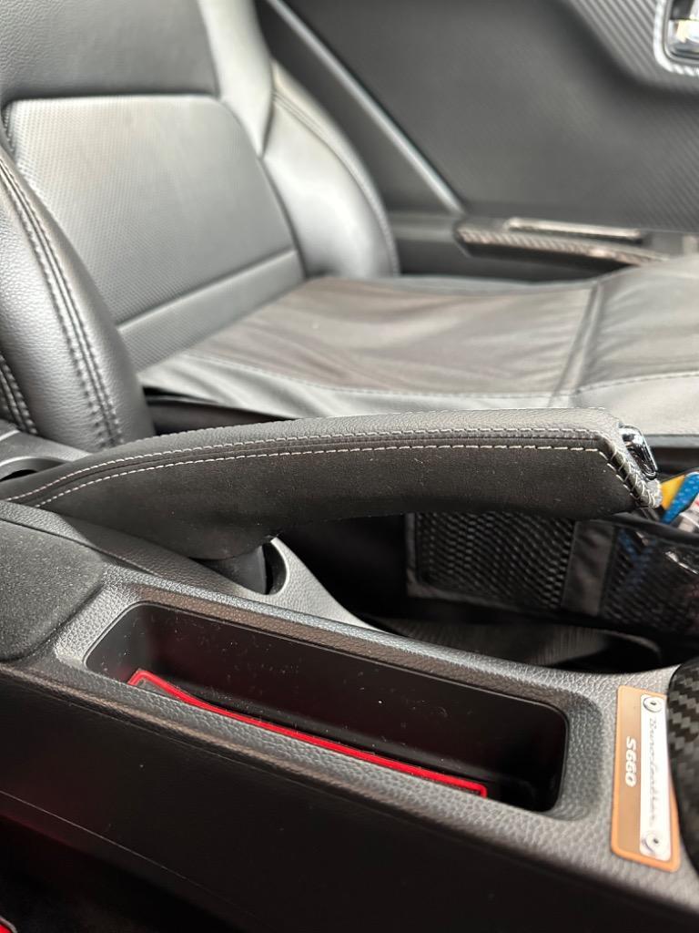 S660用 純正用品 サイドブレーキカバー 未使用品 S660 HONDA ホンダ 純正 サイドブレーキカバー アルカンターラ