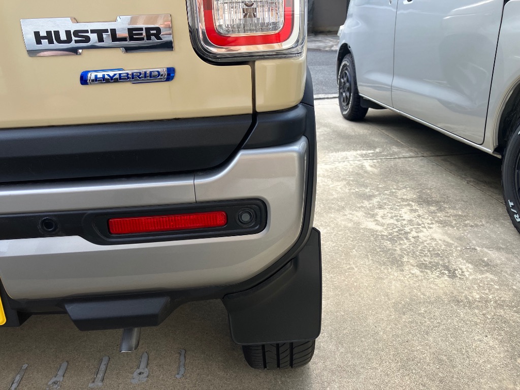 HUSTLER SUZUKI スズキ 純正 マッドフラップセット 1台分 72201