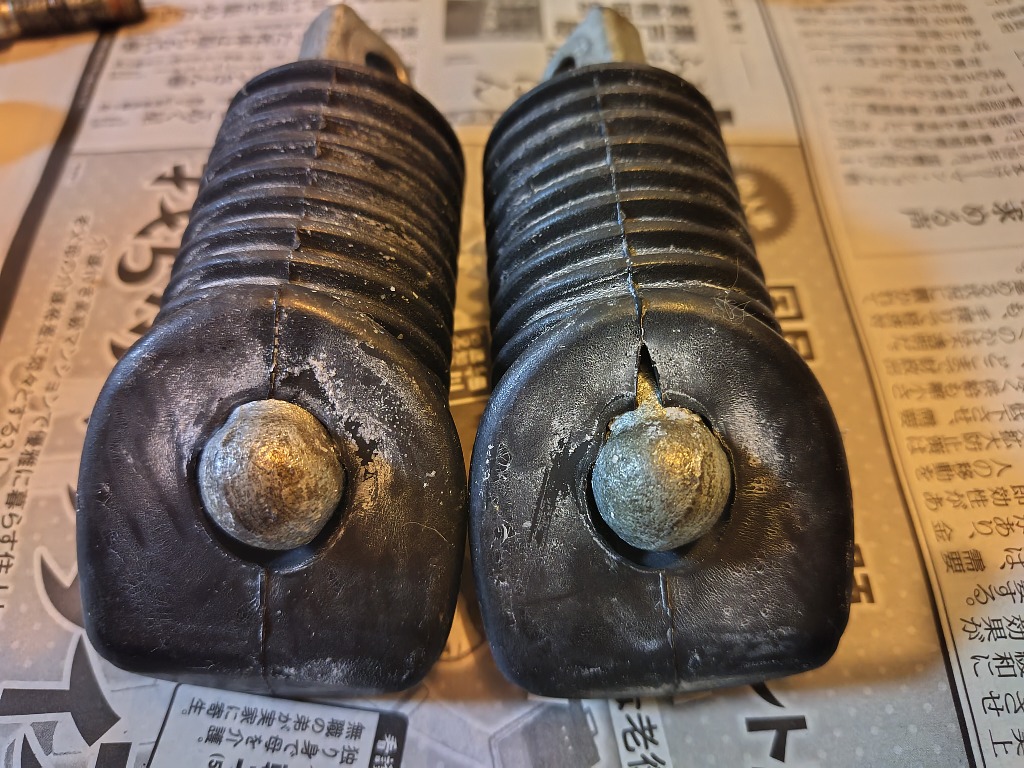 フットペグラバー FXR スポーツスター ハーレー純正 タイプ 参考