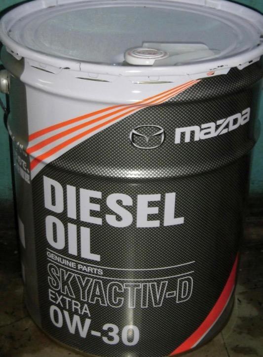 マツダ 純正 エンジンオイル SKYACTIV-D ディーゼル 残量16L