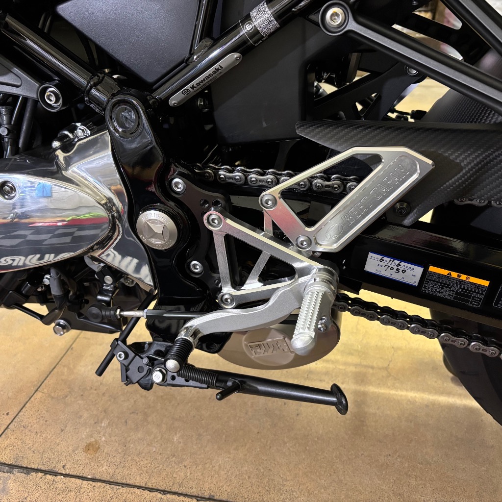 BEET Z900RS('18) ハイパーバンク シルバー 固定式 0111-KE3-20 BEET (ビート) ハイパーバンク 固定式 シルバー ZX-10R⁄RR 16-21 0111