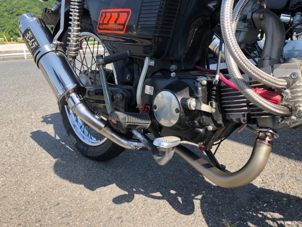ヨシムラ モンキー 74-06用 機械曲チタンサイクロン GP-マグナム
