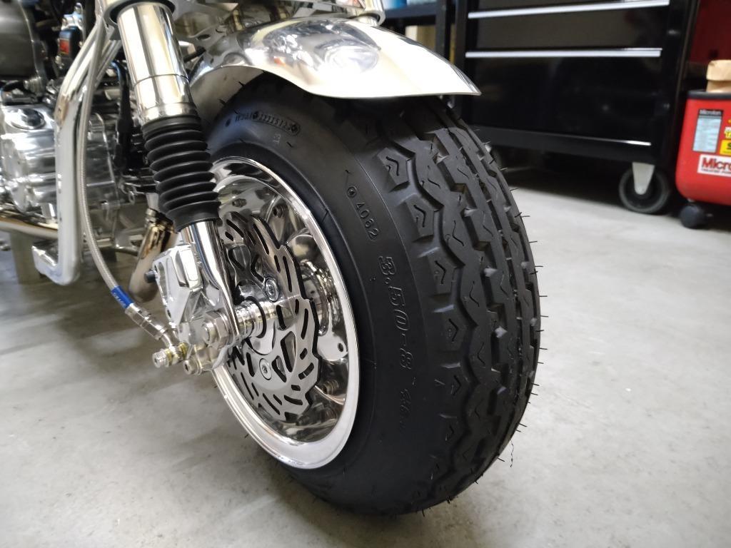 DUNLOP(ダンロップ) TT100 3.50-8 46J/4PR WT フロント/リア