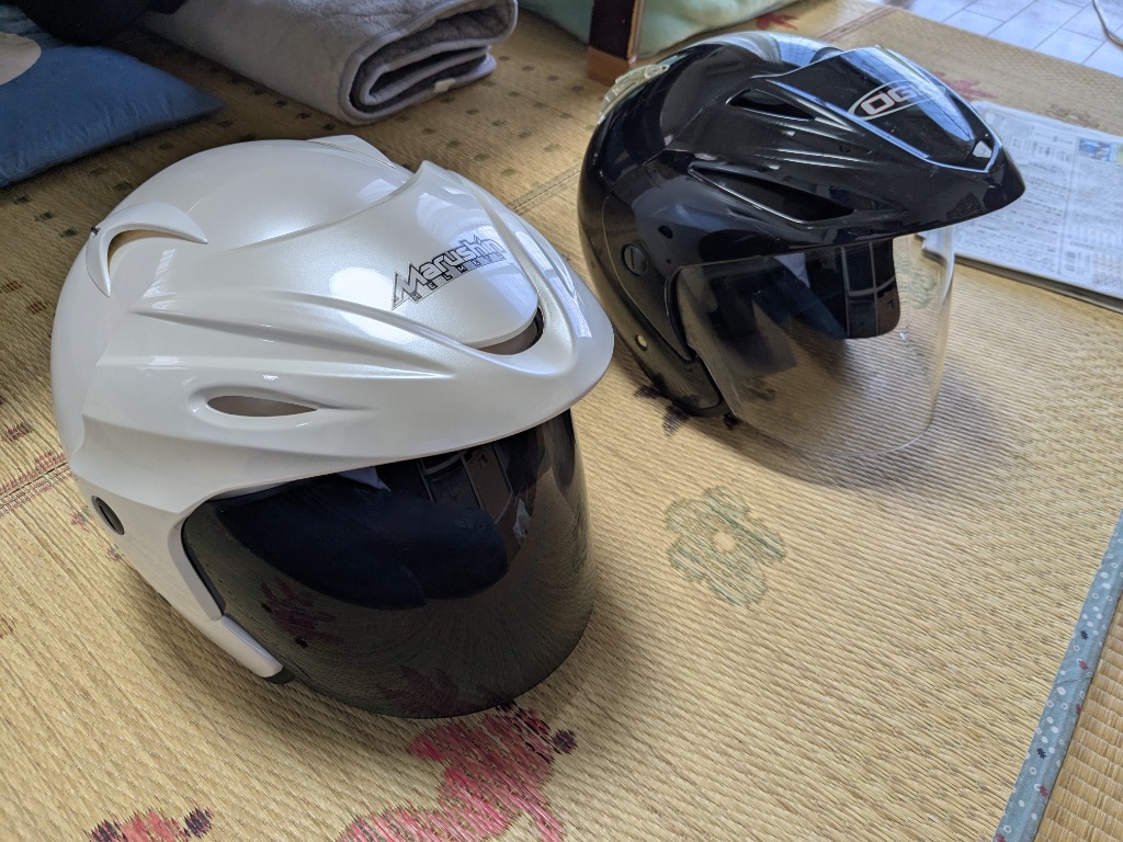 マルシン工業(Marushin) ジェットヘルメット M-380 パール