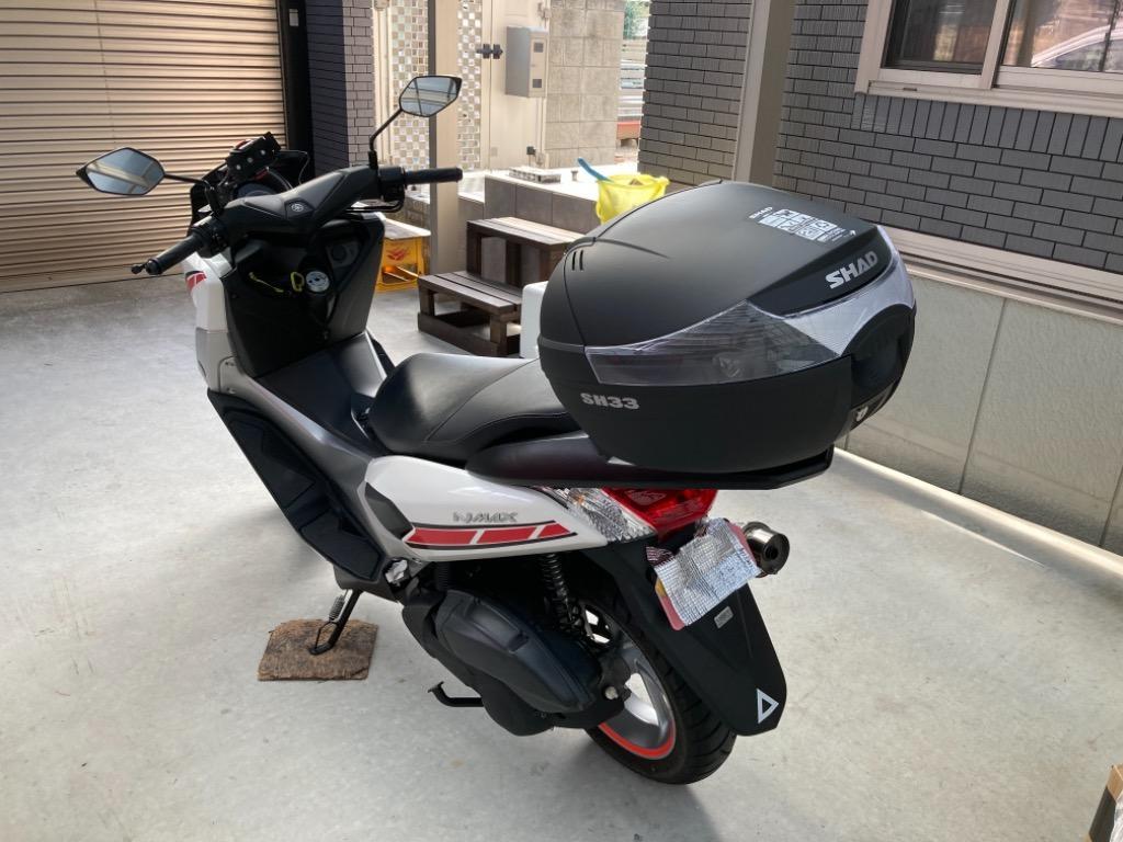 SHAD(シャッド) バイク トップケース リアボックス SH33 無塗装