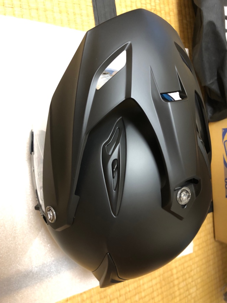 マルシンヘルメット マットブラックTE1 XL美品 マルシン工業 TE-1 Lサイズ（59-60cm） マットブラック バイク用