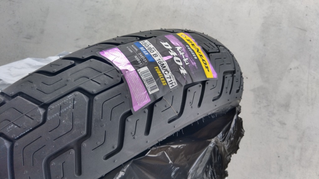 格安新品タイヤ 150/80 16M/C 71H（BLIZZAK VRX⭐︎ホイル付き）
