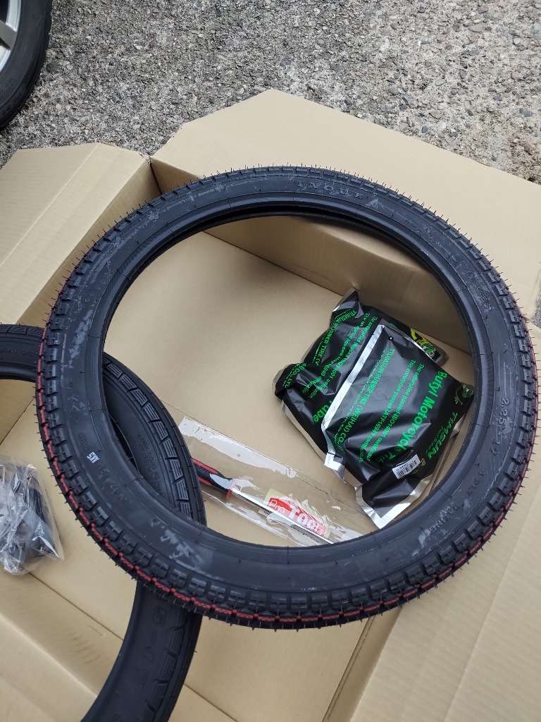 送料込☆バイクタイヤ前後 IRC NF6/NR6 2.50-17 カブ用 楽天市場】[2SET] IRC製 タイヤ (NF6 NR6) 2.50-17 4PR TT 純正