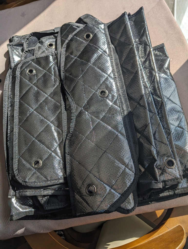 スズキ スペーシア MK53S用 サンシェード 1台分 全窓用 10枚