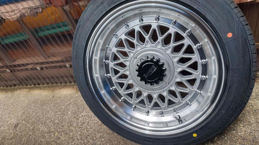 タイヤホイール 4本セット Rayone Racing 686SMR 15インチ 8J +