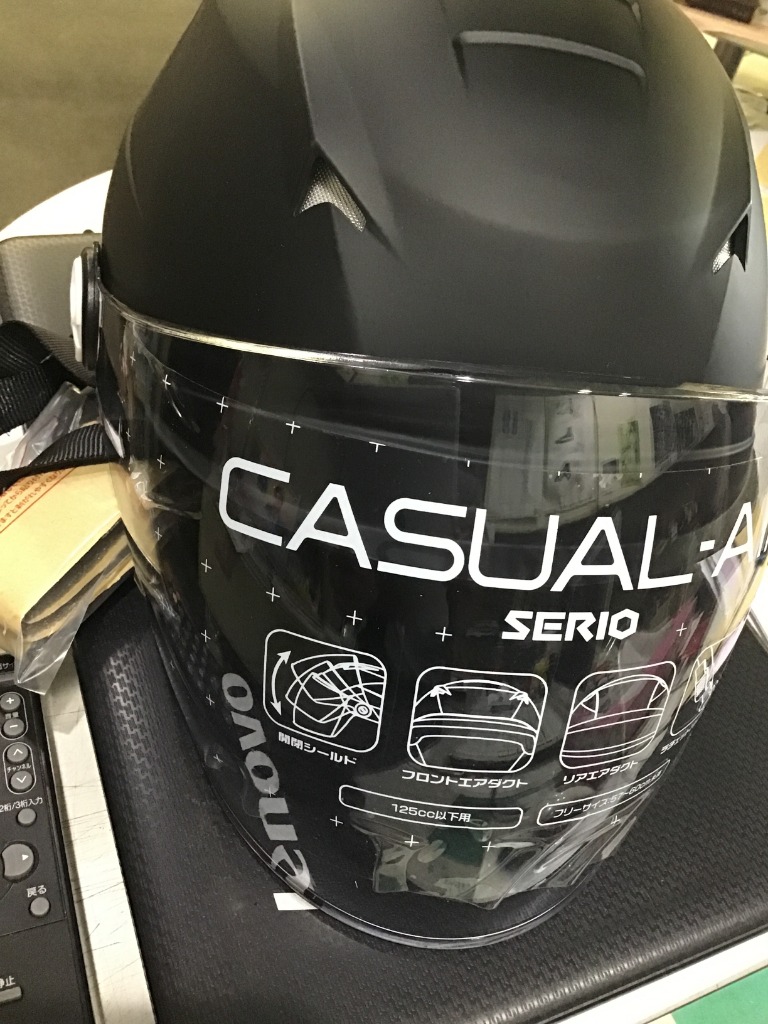 リード工業 SERIO（セリオ） RE-40 開閉式シールド付きハーフ