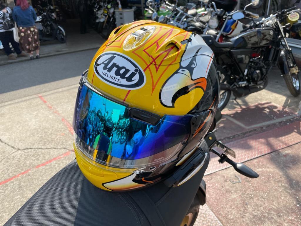 Arai 011071 VAS-V PSノンバイザーシールド+サンバイザーSV アライヘルメット アライ VAS-V PSノンバイザーシールド RX-7X