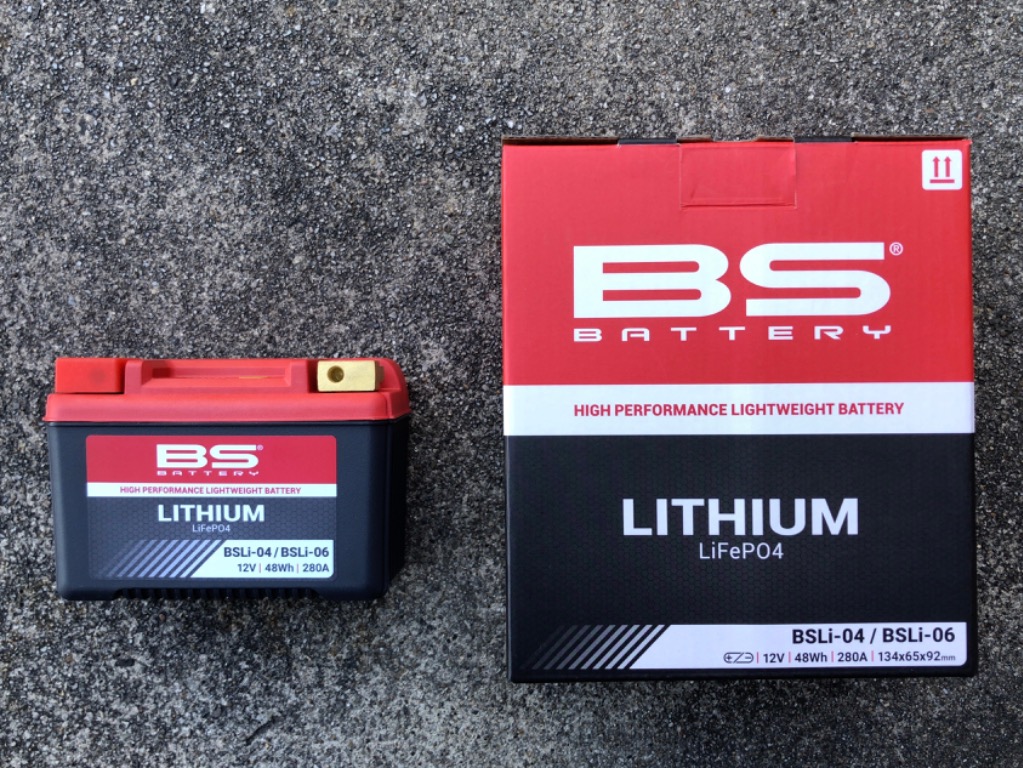 BS BATTERY（BSバッテリー） リチウムイオンバッテリー BSLi-04/BSLi-06 : 13618 : Parts Online -  通販 - Yahoo!ショッピング