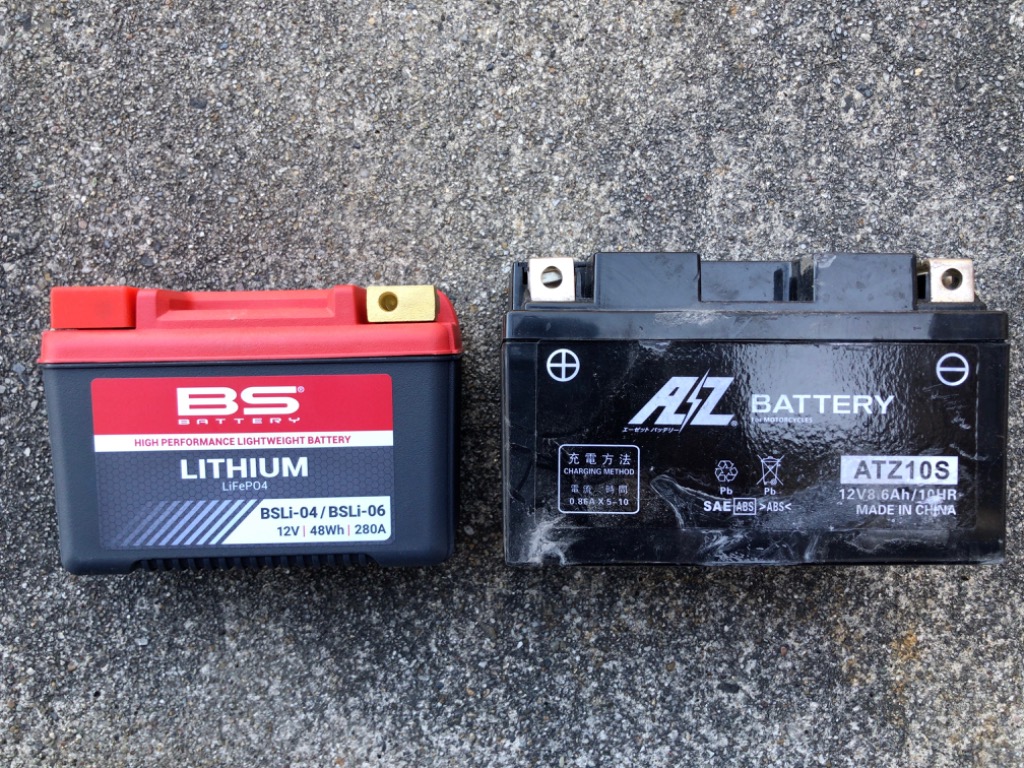 BS BATTERY（BSバッテリー） リチウムイオンバッテリー BSLi-04/BSLi-06 : 13618 : Parts Online -  通販 - Yahoo!ショッピング