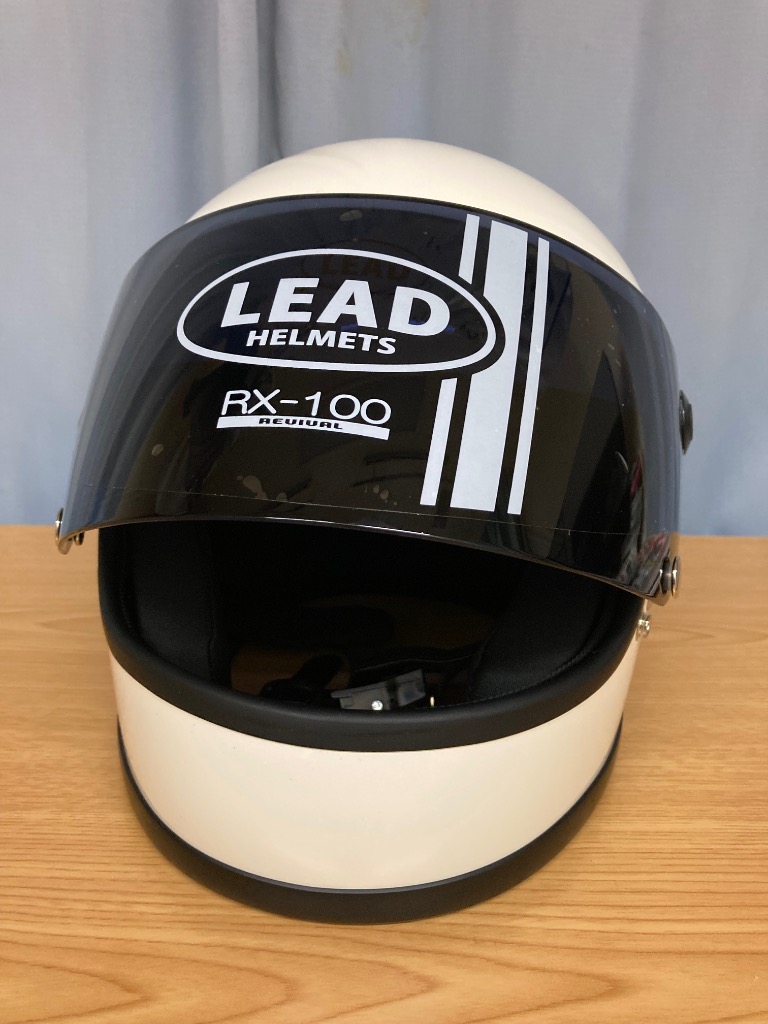 LEAD PX-100 ヘルメット 限定品　未開封スモークシールド付 LEAD PX-100 ヘルメット 限定品未開封スモークシールド付