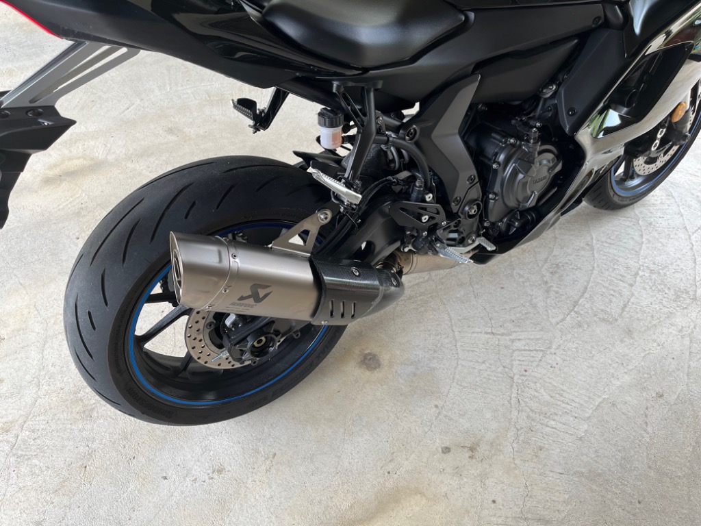 ワイズギア YAMAHA AKRAPOVIC YZF-R7 フルエキゾーストマフラー Q5K