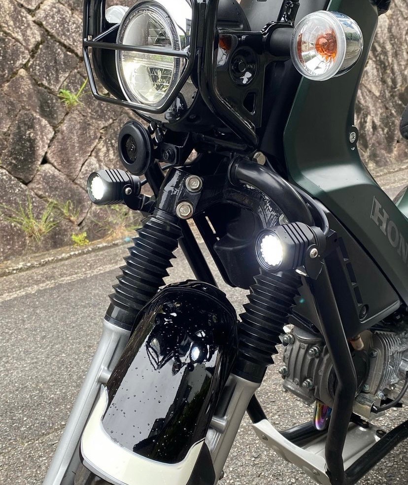 スペシャルパーツ武川 クロスカブ50 110 LEDフォグランプキット
