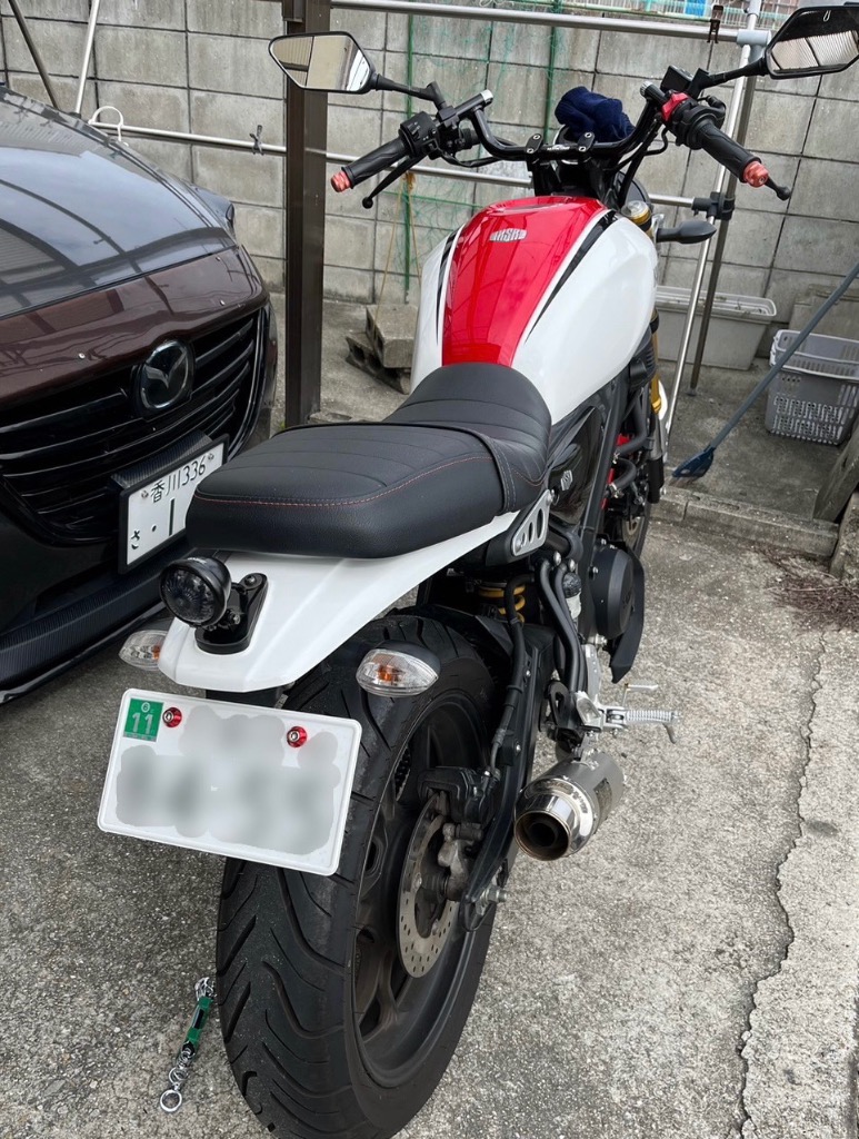 ACTIVE YAMAHA XSR125 LED丸型スモールテールランプキット（スモーク
