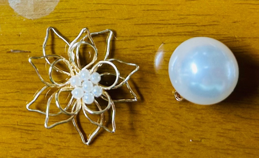 パール 6/8/10/12/14/16/18mm 丸カンつき パーツ ばら売り