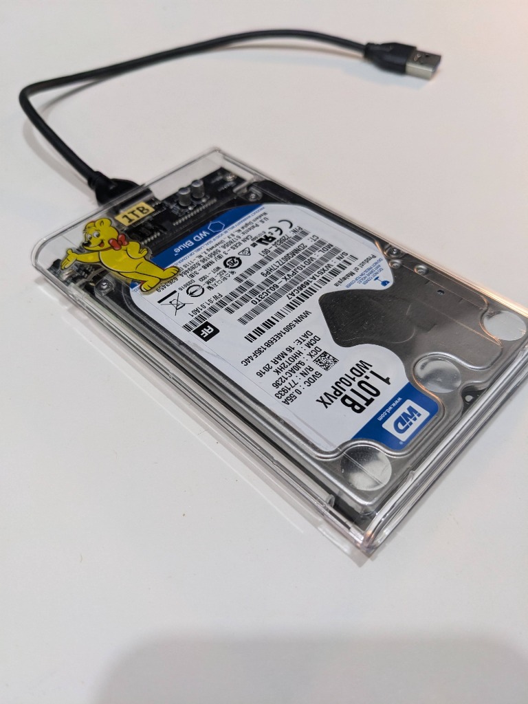 外付けHDD 2個 pasodon_tt-hddcase