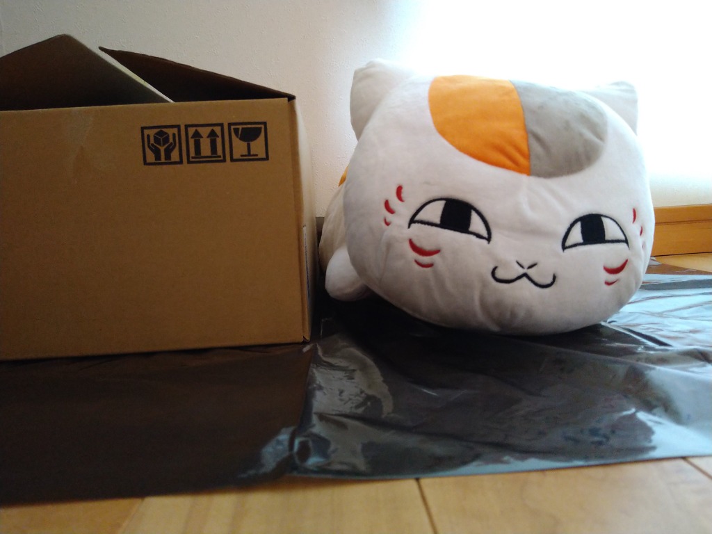 ニャンコ先生 ぬいぐるみ ティッシュカバー 夏目友人帳 82638