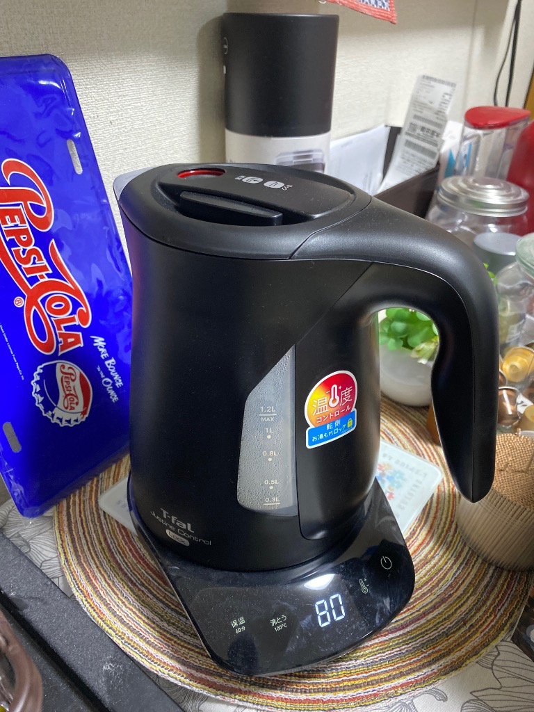 T-fal ティファール 電気ケトル ジャスティンロックコントロール
