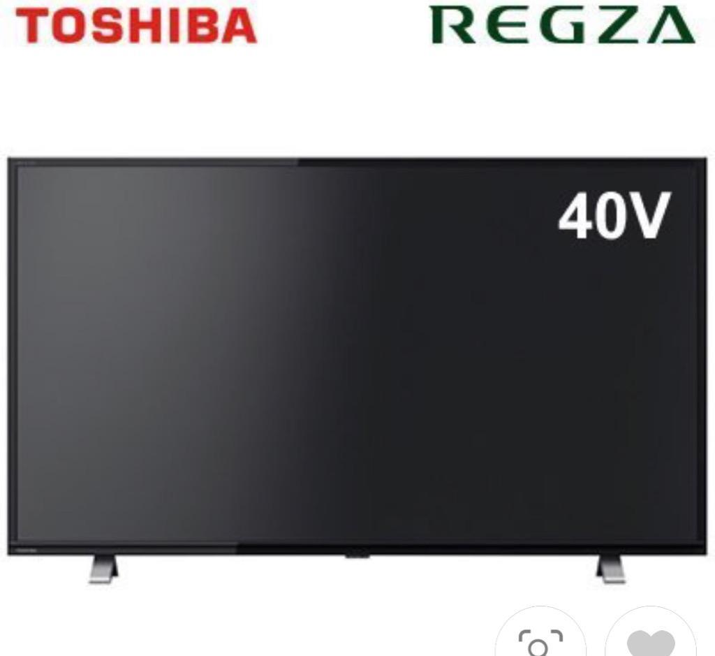 REGZA 40V34とテレビ台 - テレビ
